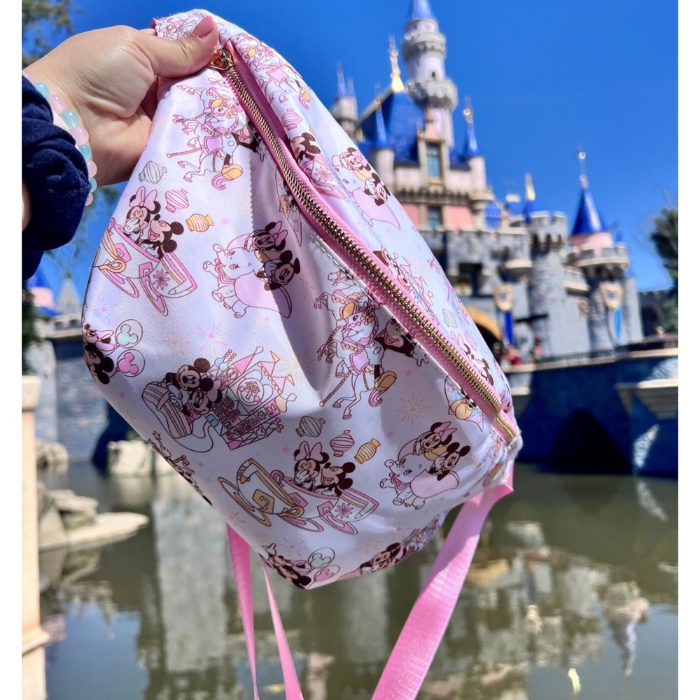 Disney Pink Mickey and Minnie Crossbody bag New condition/never used PRICE FIRM